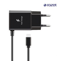 rozet C타입일체형충전기 고속충전기 9V 1.2m RX-5820, 1개