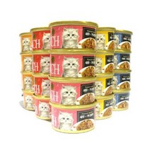 프리미엄 골드 런치캔 80g x 24개세트 [맛선택], 헤어볼