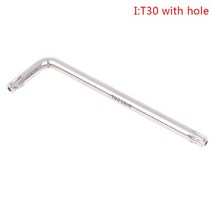 십자 전동 전기 6 로브 Torx 헤드 변조 방지 보안 볼트 구멍 스크루 드라이버 스크루 드라이버 키 T6 T7 T, [09] T30, 09 T30