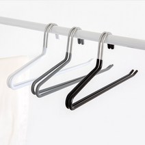 비스토어 논슬립 바지걸이 신박한정리 바지옷걸이 PVC, 1개, 블랙