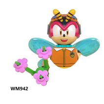 중국레고 소닉스 빌딩블록 WM6086 LG1001 에이미 로즈 레이 스톰 섀도우 브릭 미니 액션 장난감 피규어 선, 17 wm942