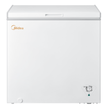 식당 카페 음식 냉장고 냉동고 쇼케이스 Midea 203 리터 가정용 소형 냉동 및, 화이트 1