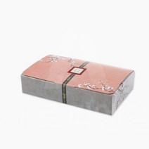 답례떡박스(32호)홍백매화 / 15x9x3cm 50개