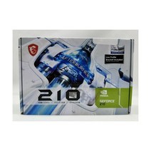MSI GeForce 210 1024MB DDR3 PCI Express 2.0 그래픽 카드 MD1G D3