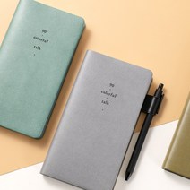 업무용 가죽 수첩 플래너 회의 기록 메모 업무수첩, 04.빈티지민트