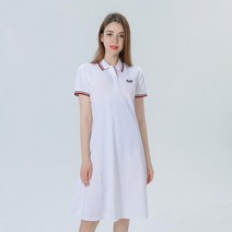 여성 테니스 원피스 클래식 롱원피스 봄원피스 휴양지 여름 흰색 미니 골프 바캉스