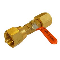 산소용접기용 프로판통(LPG통) 아답터