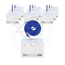 새임 목걸이카드명찰 가로형 20P 유치원명찰 스태프명찰 관광명찰