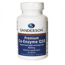 Sanderson Premium Co Q 10 400mg 샌더슨 프리미엄 코엔자임 400mg 30정 4팩