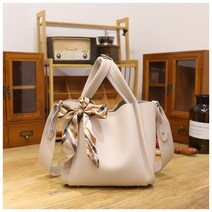 미우크굿즈 민디백 가죽공예키트 가죽 가방만들기 DIY세트 손뜨개, 아이보리, 1개