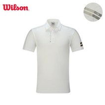 윌슨 남성용 반팔 PK 카라티셔츠 - WMTRS8201MK