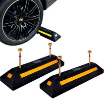 주차장 고무블럭 바퀴 카스토퍼 앙카포함1p