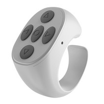 모바일게임 조이스틱 게임패드 r1 블루투스 호환 4.0 vr 컨트롤러 무선 게임 패드 게임 원격 제어 los 및 안드로이드 스마트폰, 하얀