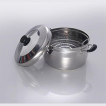 빠르고 손쉬운 요리 2단 찜냄비 24 디자인이이쁜 가벼운 대게찜솥 송편찜기 영업용 간단한요리 혼수용품 솥, 상세페이지참조