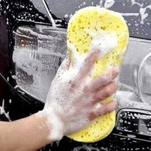 자동차 세차 스폰지 석회물 크롬 물때 유리때 킬러