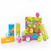 [시즌특가판매]몬스터 완전고반발 골프공 소프트 컬러볼 유광 / 무광 2피스 (12구) 장타끝판왕 + 진짜색감이 이뻐요~~~, 스카이블루, 몬스터 골프공 유광 2PC (12구)