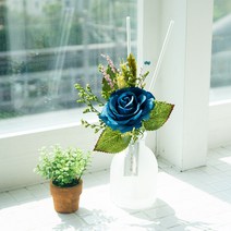 잇츠마이플라워 탄생화 선물 6월 블루 장미 디퓨저 세트 서른아홉 기적 파란장미, 라일락, 500ml