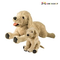 이케아 GOSIG GOLDEN 강아지 인형 세트/큰 강아지와 작은, 단품