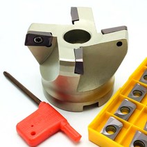 RAP400R 50 63 80 75도 포지티브 엔드 밀링 커터 헤드 CNC 쉘 얼굴 APMT1604 초경 인서트, [04] No tool holder, [02] APMT1604 H2 VP15TF