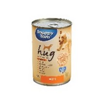스내피톰 도그 허그 파테 주식캔 400g, 닭고기, 12개