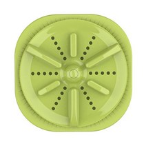 컵씻는기계 카페용식기세척기 미니 터보 세탁기 저소음 휴대용 양말 세탁기 장비 usb 용, 초록