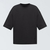 질샌더 명품남성 22FW 블랙 스웨트 티셔츠 J47GU0005 J45050 001 J47GU0005J45050001