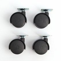영달철물 회전 이동식 바퀴 4p 책상서랍바퀴 캐스터, 상세페이지 참조