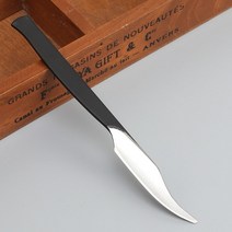 우드카빙 목공예 조각칼 1 pc 16 cm 길이 가죽 유틸리티 스카이빙 조각 절단 칼 도구 stianless diy 가죽 도구 보관 가방 블랙 통증, 없음