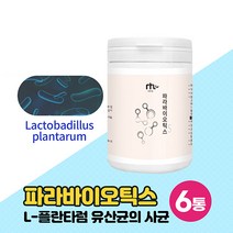 파라바이오틱스 유산균사균체 락토바실러스 L-플란타럼 5세대 차세대 실온보관 유산균 프로바이오틱스 분말 가루 유산균배양 생유산균19종 분말 파는곳 먹는법 1일1회3g, 100g x 6개