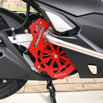 바이커스 라지에이터 가드 혼다 PCX 회전 팬 커버 21-22 pcx 125 튜닝 파츠, Silver - 실버