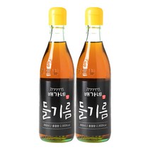 배가네 들기름 350ml 2개