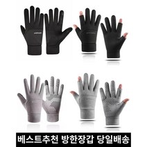 오토바이 장갑 겨울 방한 터치 바이크 라이더 배달대행, 그레이+2개주문시요술장갑, A타입, L