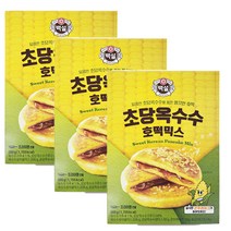 일루몬트 쫄깃한 초당옥수수 호떡믹스 프라이팬 전용 300g, 3개