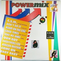 중고 LP VARIOUS ARTISTS. POWER MIX (백화현상. 구매시 참조)
