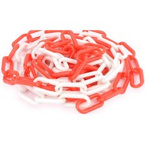 차단봉사슬 구획설정 커넥트 체인 사슬 고리 차단 통제 구획체인 플라스틱체인 금지, 블랙 - 옐로우