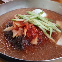 [수제비법소스]30년전통 지장산 칡냉면, 30년전통 지장산 칡냉면 물냉면 4인분