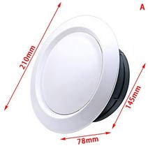 환기구 환풍구 환기창 외벽 에어 벤트 그릴 플라스틱 라운드 에어 배기 벤트 그릴 덕트, 에이4