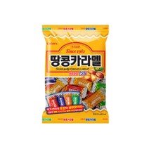 크라운제과 땅콩카라멜 120g 단품 추억의과자 군것질 간식거리 땅콩페이스트