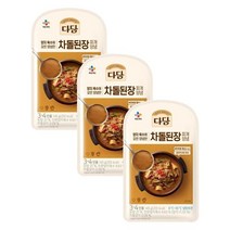CJ 장 다담 차돌된장찌개양념 된장찌개 집된장 홈쿡 145g 3개 1세트, 5세트