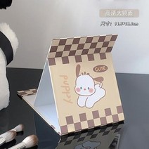콘솔화장대 엔틱화장대 북유럽 테이블 책상 메이크업 가정용 가구, Cute small mirror