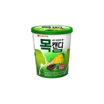 롯데 [캔디]목캔디 허브용기 122g 맛있는 달콤한간식 사무실간식 아이들간식, 28개