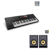 NI KOMPLETE KONTROL S49 MK2 마스터건반 /신디사이저 + KRK RP5 G4 패키지, S49 + RP5 G4 블랙 스피커