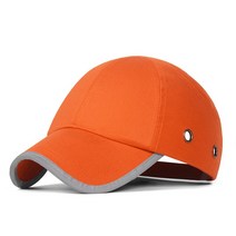 안전 헬멧 뉴 범프 캡 작업 보호 하드 야구 모자 스타일 공장 숍 운반 머리, 05 Orange Reflective