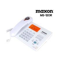 맥슨 자동응답전화기/MS-120R/녹음/스피커폰/발신자_221124EA, 본상품선택
