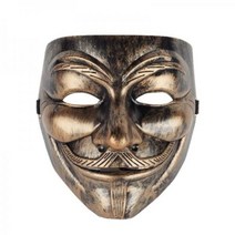 브이포벤데타가면 성인용 [황동] 가이포크스가면, 단품