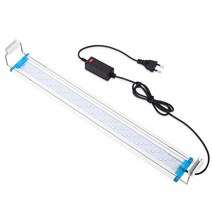 어항 수초 수족관 수조 조명 90-260v 램프 3 모드 조정 led 물고기 탱크 슬림 클립 조경 eu 수생 애완 동물 용품 제품, 나 58cm