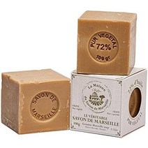 Soap house 솝 하우스 친기농 72% 올리브 오일 함유 프렌치 비누 큐브 선물 박스 100g 3개입 -영국직송