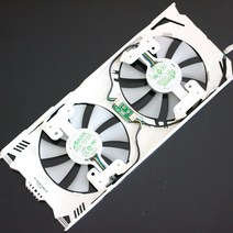 GA91S2H 갤럭시 GTX1060 GTX950 GTX960 용 12V 0.35A 4 핀 86mm VGA 팬 그래픽 카드 쿨러 냉각, [02] GA91S2H-Complete, [01] RGB, [01] WHITE, 2.GA91S2H-Complete - RGB - WHI