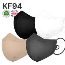 네퓨어 KF94 새부리형 아토 데일리 마스크 60매 국산 황사 미세먼지 끈조절 마스크, 네퓨어 KF94 아토 4종 15매씩