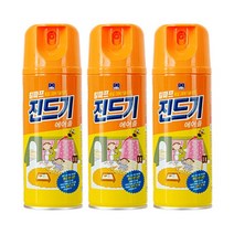 킬파프 진드기 에어졸 300mlx3개/집먼지퇴치제 제거제, 없음, 300ml